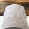 casquette ardeche suede rose face