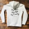 sweat-shirt ardeche blanc dos