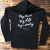 sweat shirt ardeche noir dos