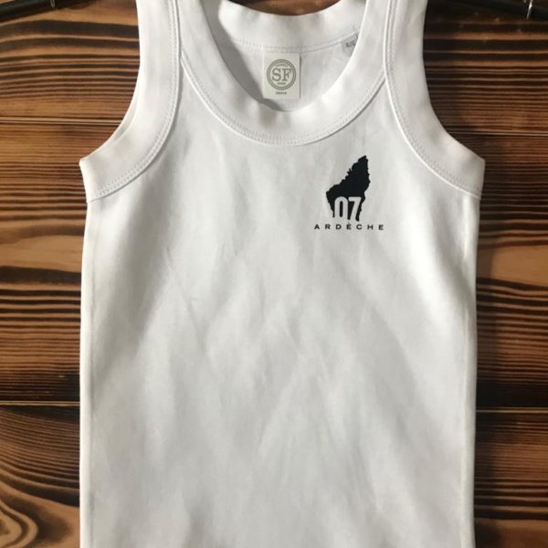 debardeur tank vest white