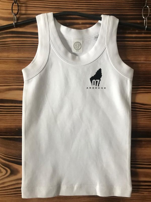 debardeur tank vest white