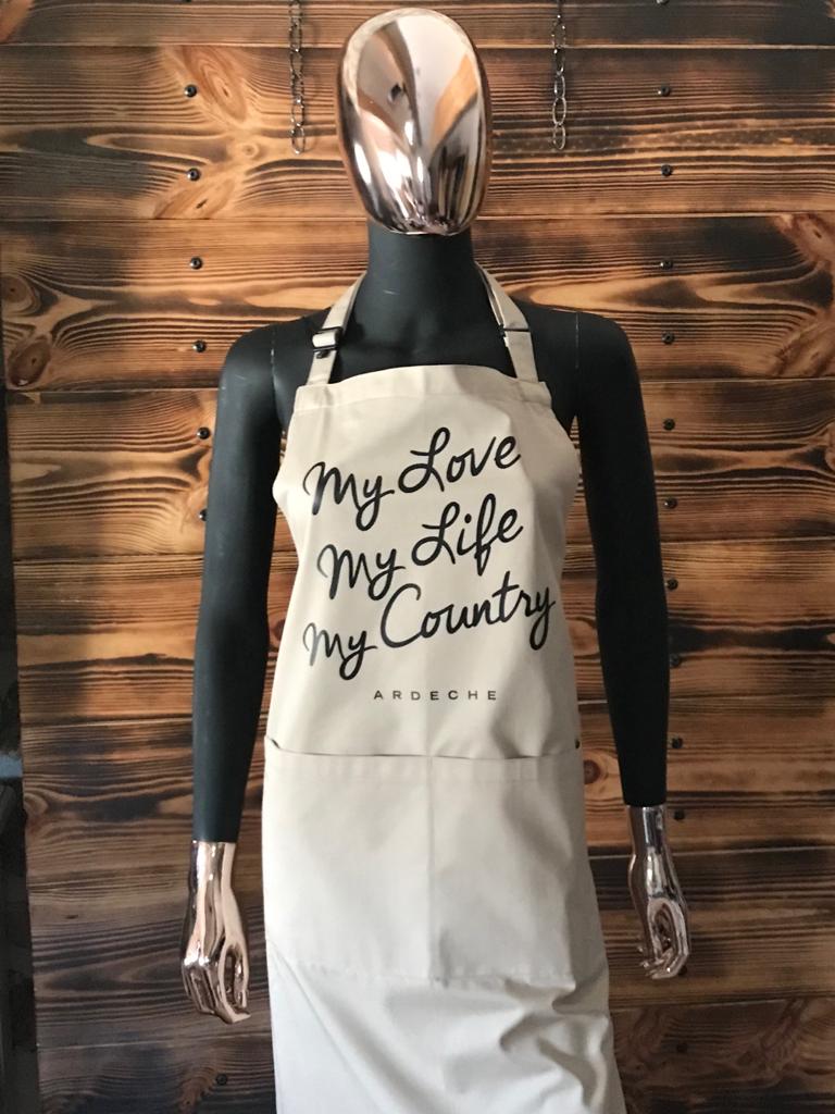 tablier de cuisine sand