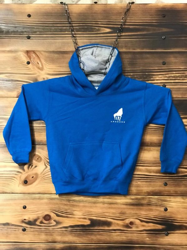 sweat shirt bleu enfant