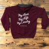 sweat-shirt enfant bordeaux